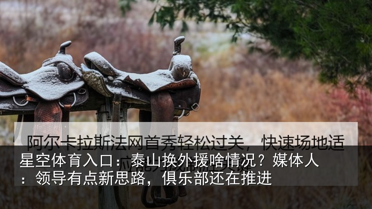 星空体育入口：泰山换外援啥情况？媒体人：领导有点新思路，俱乐部还在推进